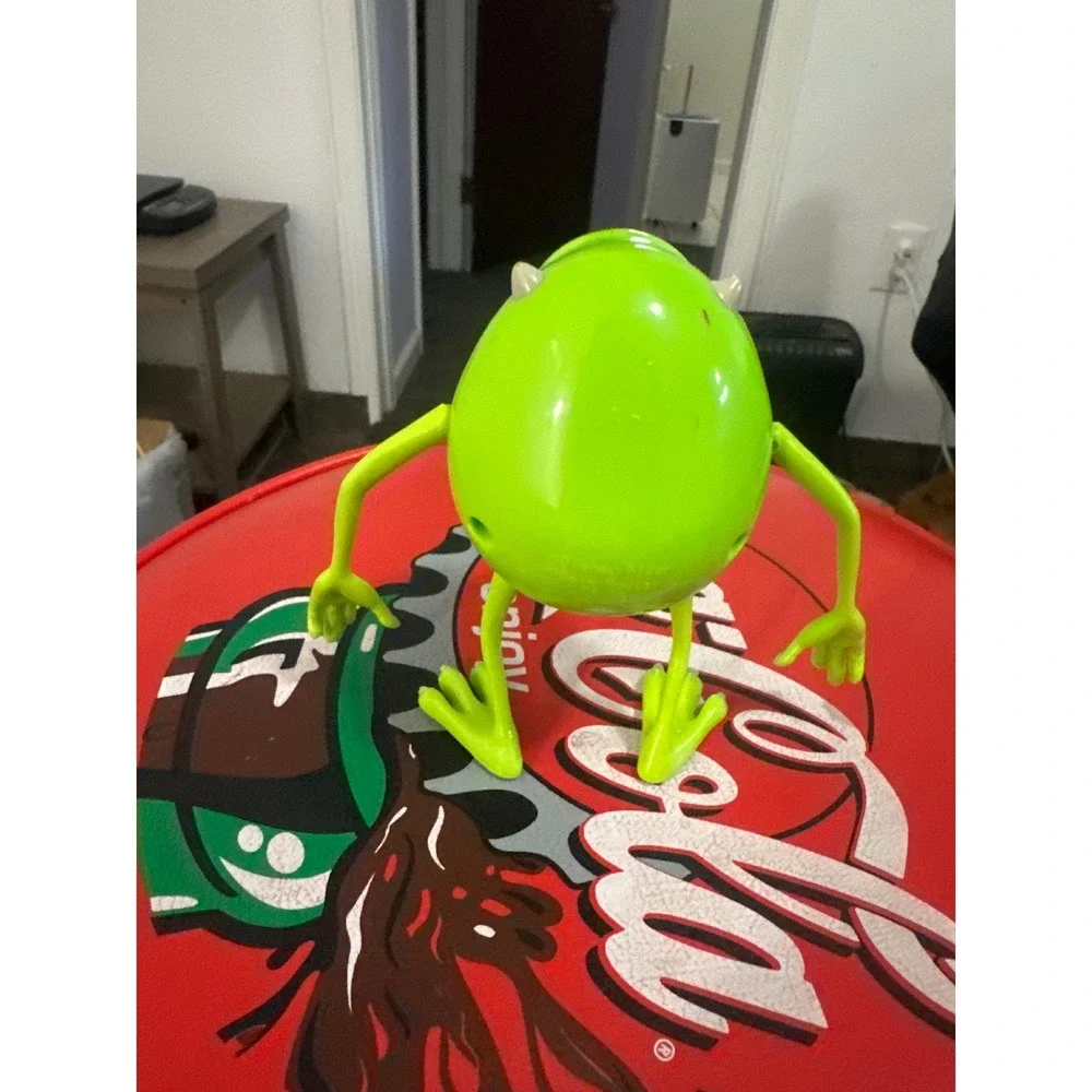 Disney Pixar Monsters Inc Mike Wazowski Action Figure Green Toy 5 Inch